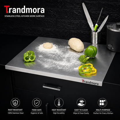 Premium Steel Chopping Board Zero Rust. Zero Stains. Zero Regrets.